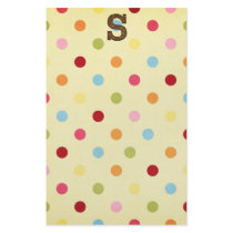 Letter S stationery