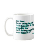 Letter To Cancer Mug