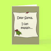 Letter to Santa cards