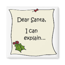 Letter to Santa magnets
