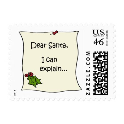 Letter to Santa postage