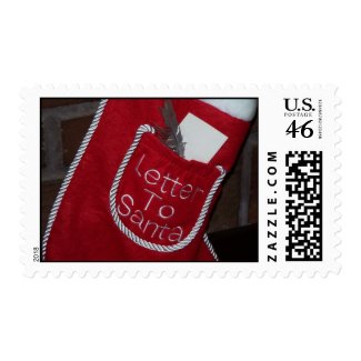 Letter to Santa stamp