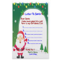 LETTER TO SANTA STATIONERY.