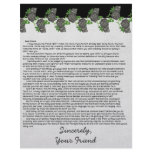 Letter to the Bible Thumpers Customized Letterhead