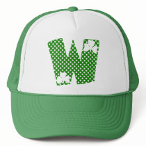 Letter W hats by naturetees Letter W hats