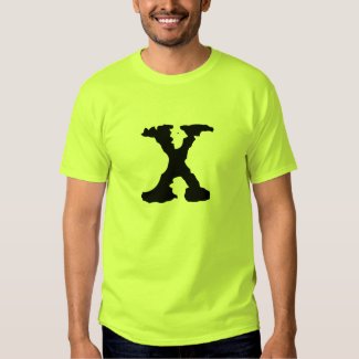 Letter X Tee Shirt