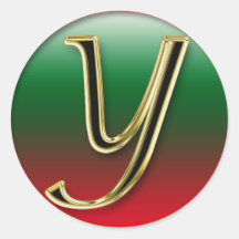 LETTER Y STICKER+gifts