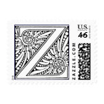 Letter Z ~ Monogram Small Stamp