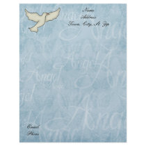 Letterhead-Angel Dove by forbes1954 Letterhead-Angel Dove