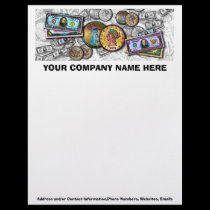 Letterhead - Big Bucks Pop Art letterhead