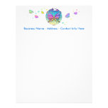 Letterhead - BUTTERFLY POP ART