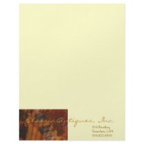 Letterhead- classic vintage guiltar design