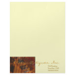 Letterhead- classic vintage guiltar design