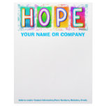 Letterhead - Hope Pop Art