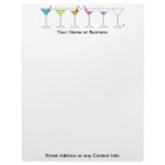 Letterhead - MARTINIS, going...going...Gone