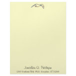 Letterhead - Neon seagull