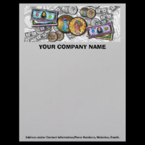 Letterhead -  Pop Art Coins letterhead