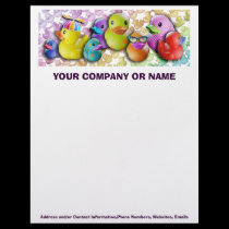 Letterhead - Rubber Duckies letterhead