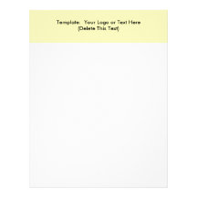 Letterhead Templates The MUSEUM Zazzle Gifts 30%