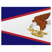 Letterhead with Flag of American Samoa