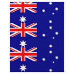 Letterhead with Flag of Australia