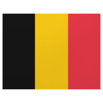 Letterhead with Flag of Belgium