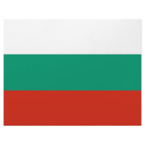 Letterhead with Flag of Bulgaria
