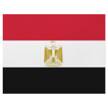 Letterhead with Flag of Egypt