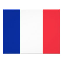 Letterhead with Flag of France