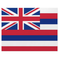 Letterhead with Flag of Hawaii, USA