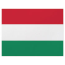 Letterhead with Flag of Hungary