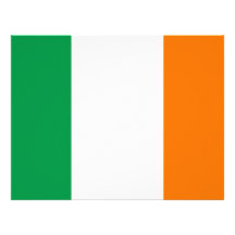 Letterhead with Flag of Ireland