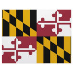 Letterhead with Flag of Maryland, USA