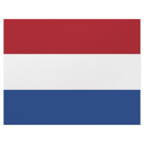 Letterhead with Flag of Netherlands