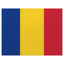 Letterhead with Flag of Romania