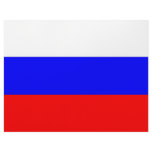 Letterhead with Flag of Russia