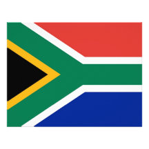 Letterhead with Flag of South Africa