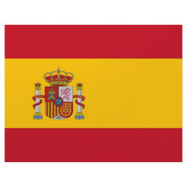 Letterhead with Flag of Spain