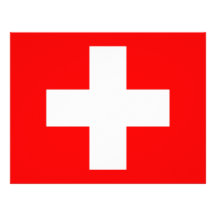 Letterhead with Flag of Switzerland