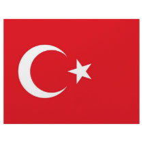 Letterhead with Flag of Turkey
