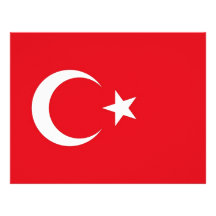Letterhead with Flag of Turkey