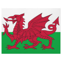Letterhead with Flag of Wales