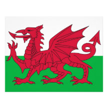 Letterhead with Flag of Wales