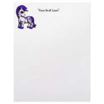 Letterhead - Zoe Zebra