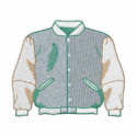 Letterman Jacket embroidered shirts by ZazzleEmbroidery Letterman Jacket embroidered shirts