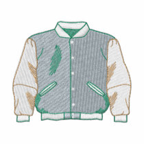 Letterman Jacket embroidered shirts by ZazzleEmbroidery Letterman Jacket embroidered shirts