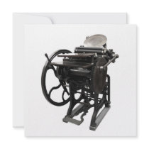 letterpress 1888 invitation