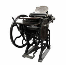 letterpress 1888 photo sculpture