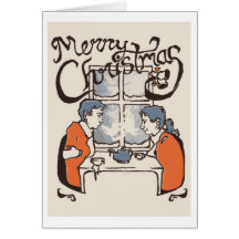 Letterpress Christmas Greeting Card
