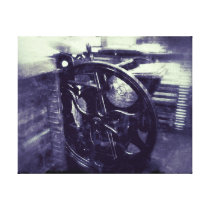 letterpress grunge wrapped canvas print canvas prints